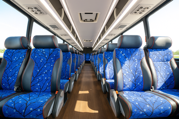 Milpitas Charter Bus Inside