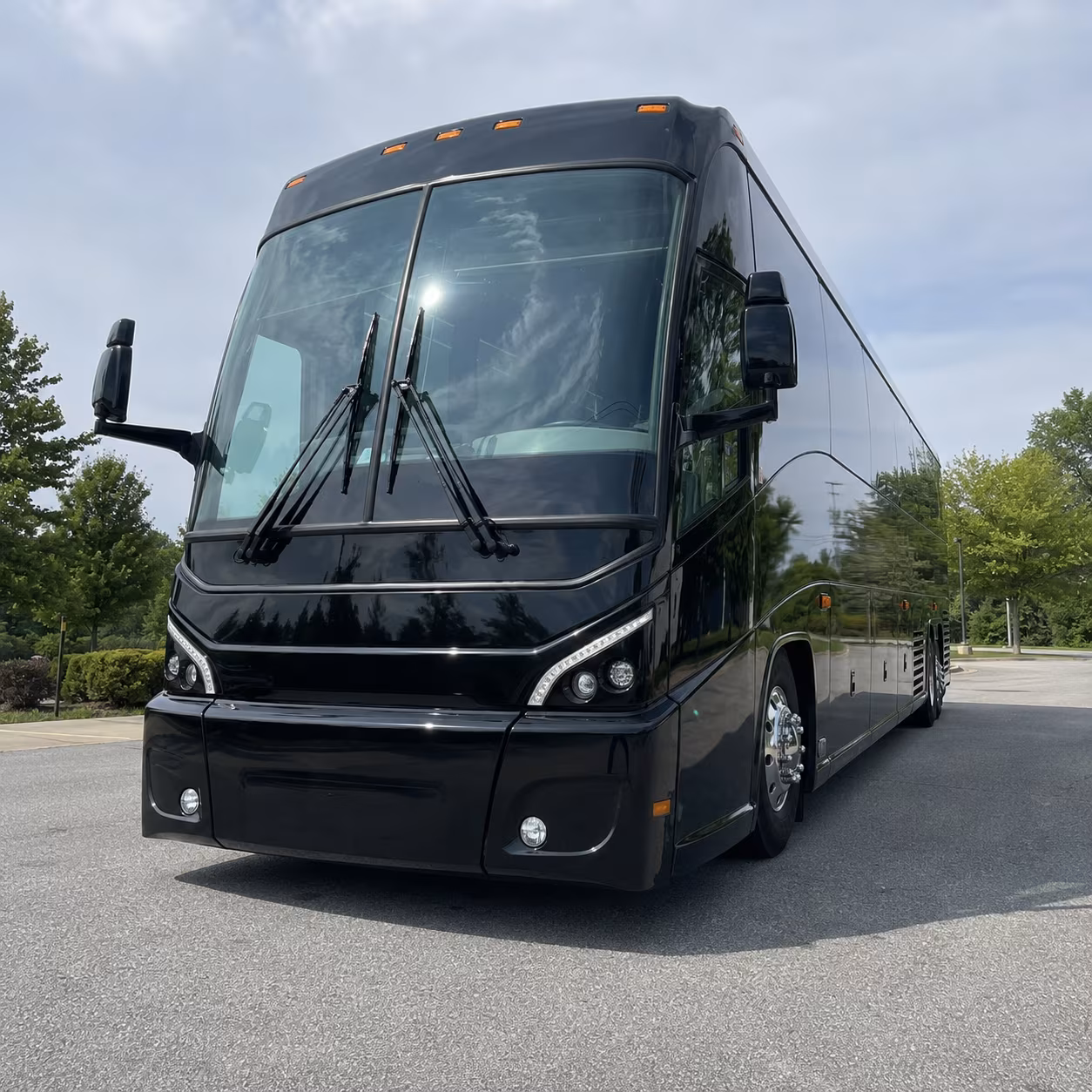charter buses to moffett federal airfield and bay area military installations