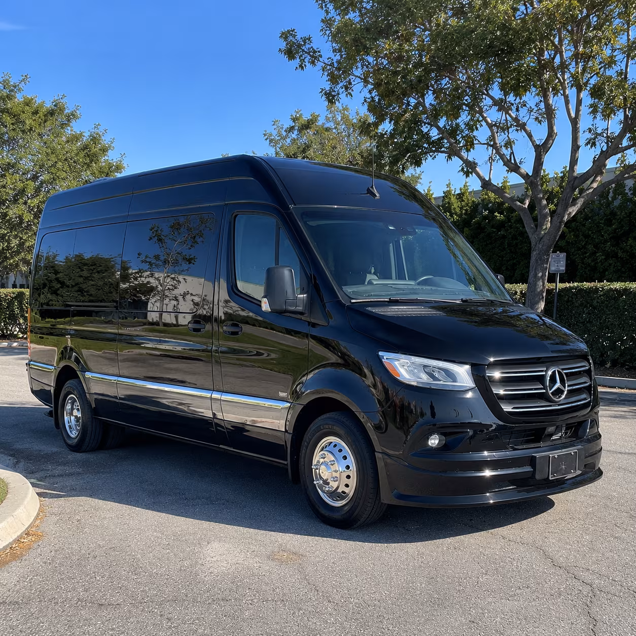 milpitas corporate event transportation onboard seating